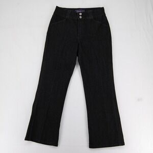 Not Your Daughter's Jeans Pants Womens 4 Black Bootcut‎ Lift Tuck Denim Made USA